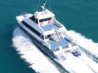 Aluminium Crew Cat in Sea trials 